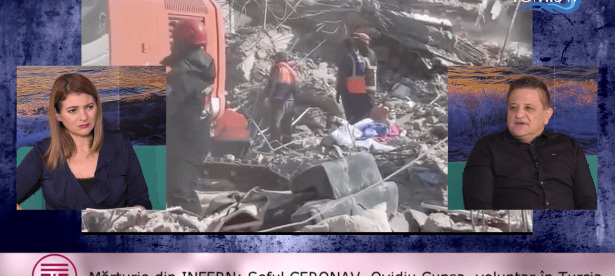 Ovidiu Cupșa, despre dezastrul din Turcia: „Viețile oamenilor au fost compresate în 30 de centimetri”