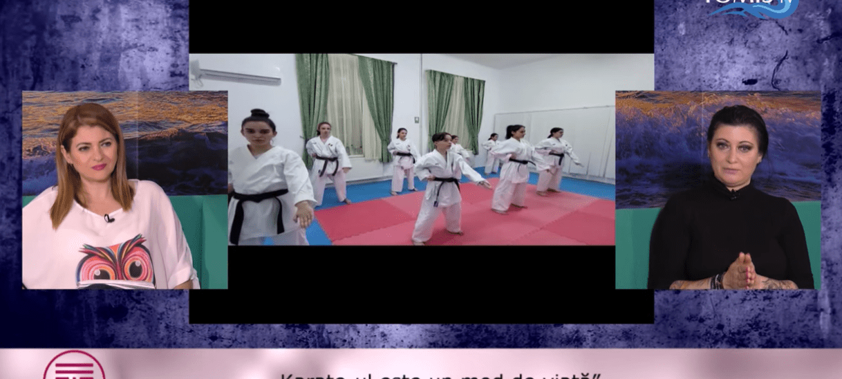 Sensei Mihaela Borcănea: „Karate-ul e un sport al gândirii, al autocontrolului și al respectului față de&nbsp;adversar”