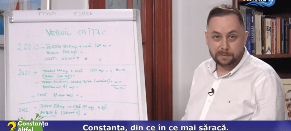 Dorian Hapurnea: “Domnul primar are o rețetă magică: construiește case și adună și&nbsp;bani”