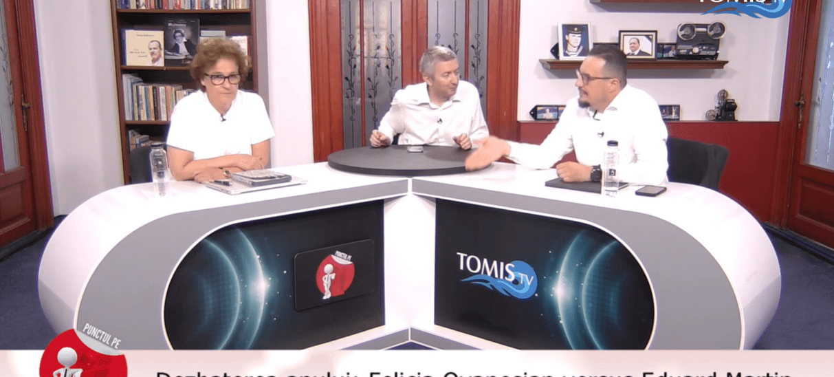 Dezbatarea anului: Felicia Ovanesian versus Eduard&nbsp;Martin