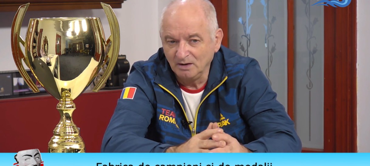 Fabrica de campioni și de medalii. Antrenorul emerit, Viorel Filimon, și proaspăta vicecampioană mondială la tenis de masă, U19, Elena&nbsp;Zaharia