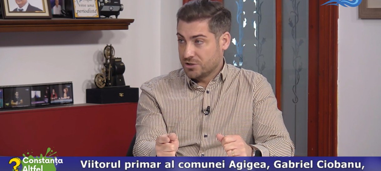 Viitorul primar al comunei Agigea, Gabriel Ciobanu,despre modul în care va schimba viața&nbsp;comunei