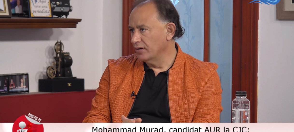 Mohammad Murad, candidat AUR la CJC: „Voi distruge trădarea, hoția, birocrația și&nbsp;corupția”