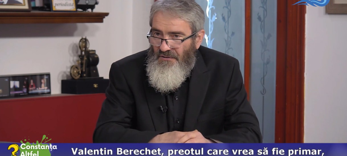 Valentin Berechet, preotul care vrea să fie primar, pentru a vindeca orașul&nbsp;Constanța