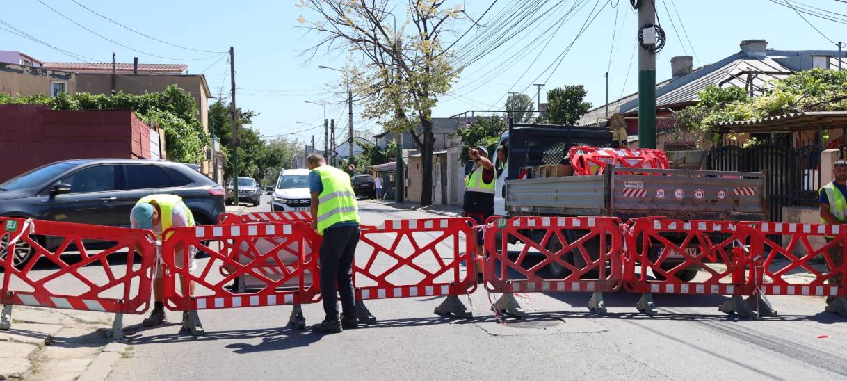 Trafic restricționat pe strada Cuza Vodă din municipiul&nbsp;Constanța!