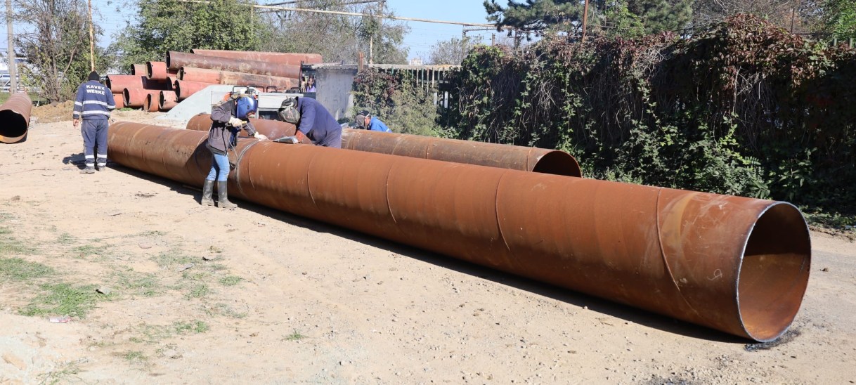 Informare publică: Poze și update lucrare magistrala&nbsp;DN800