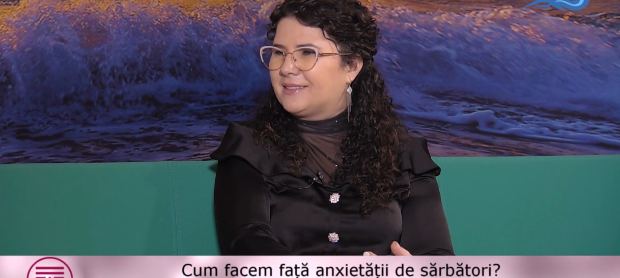 „Fericirea obligatorie” de sărbători, cu psiholog Cristina Dincu