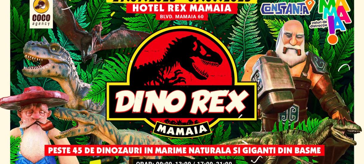 Vara prinde viață în Mamaia cu „Dino Rex” – o experiență preistorică&nbsp;interactivă
