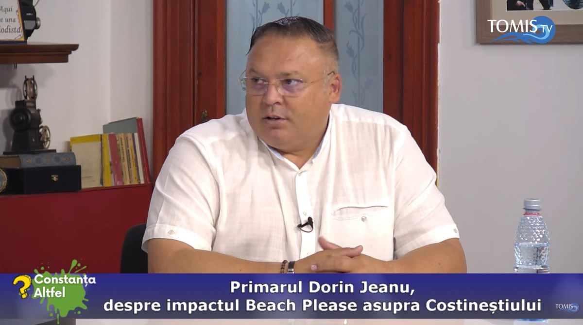 Primarul Dorin Jeanu, despre impactul Beach Please asupra&nbsp;Costineștiului