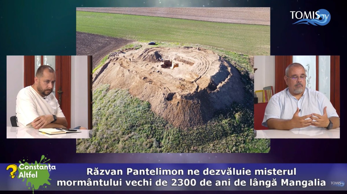 Răzvan Pantelimon, misterul mormântului vechi de 2300 de ani de lângă&nbsp;Mangalia