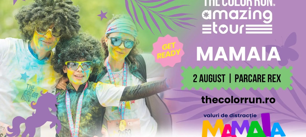 Valuri de Culoare și Energie: The Color Run revine la Mamaia pe 2 august&nbsp;2025