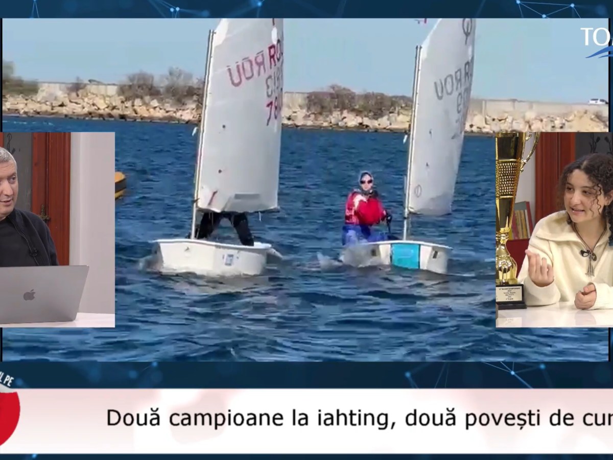 Radu Maria și Patache Sara Cristina, două campioane la yachting, două povești de&nbsp;curaj