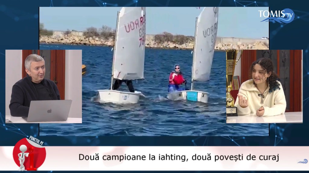 Radu Maria și Patache Sara Cristina, două campioane la yachting, două povești de&nbsp;curaj