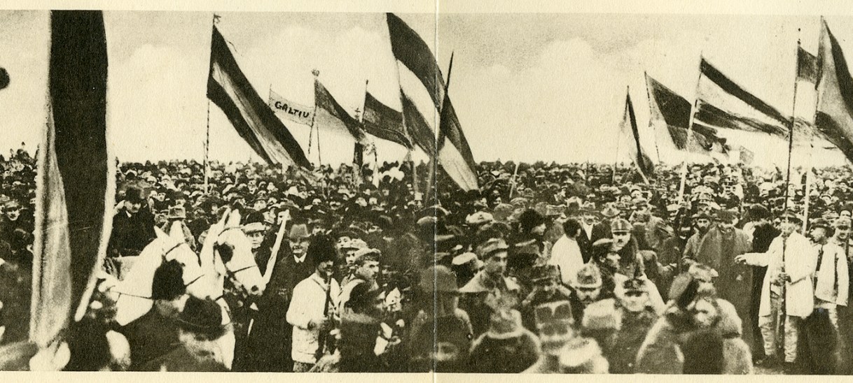 Noi suntem aici o țară unică și milenară.107 ani de bătrâna Românie.