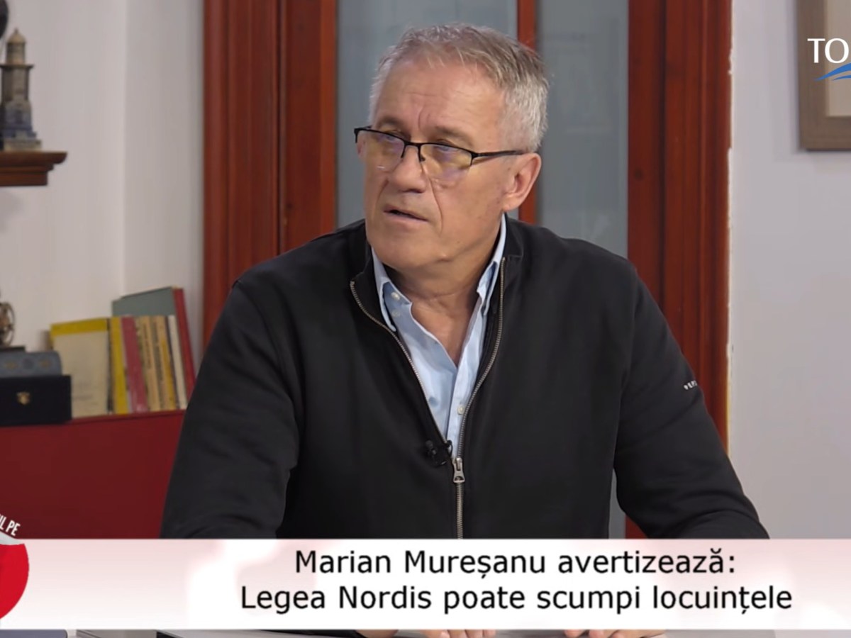 Marian Mureșanu avertizează: Legea Nordis poate scumpi&nbsp;locuințele