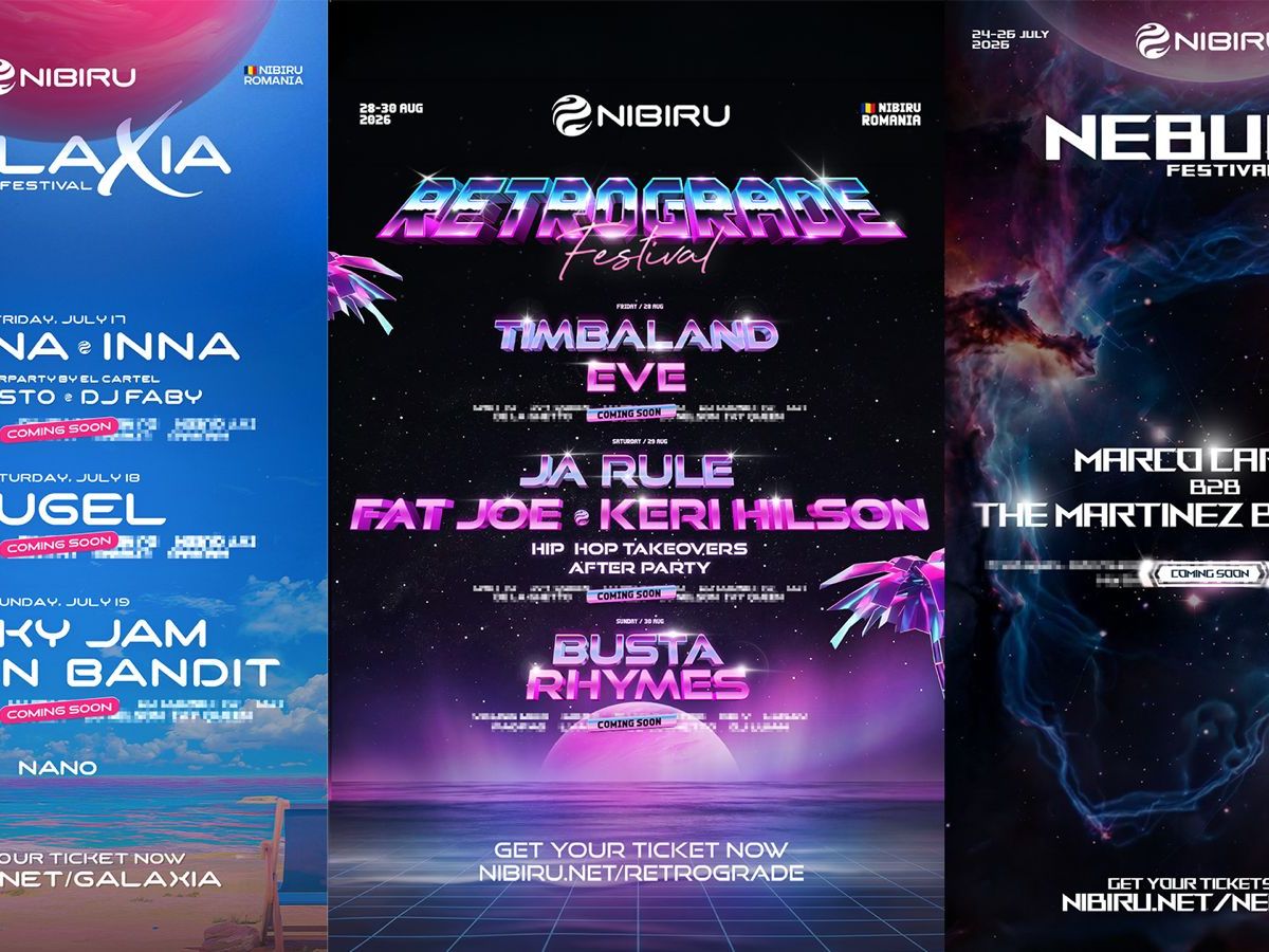 NIBIRU anunță în premieră 90 de artiști și concepte noi într-un live de 5&nbsp;ore