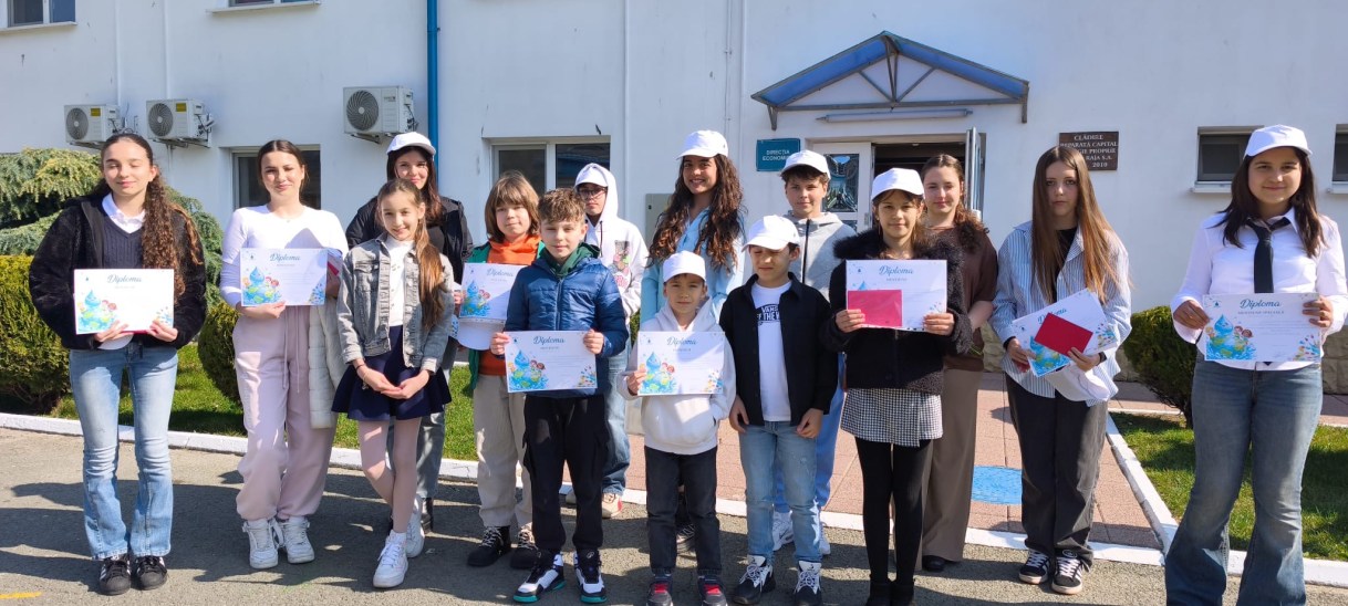 RAJA a premiat micii ambasadori ai apei în cadrul concursului „Apa este viață!” – ediția&nbsp;2026